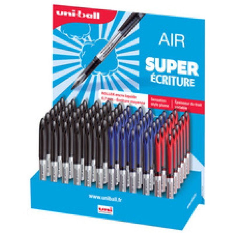 uni-ball Stylo roller AIR (UBA188), présentoir de 72