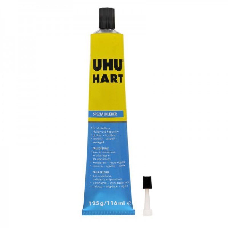 UHU Spezialkleber HART, lösemittelhaltig, 125 g Tube
