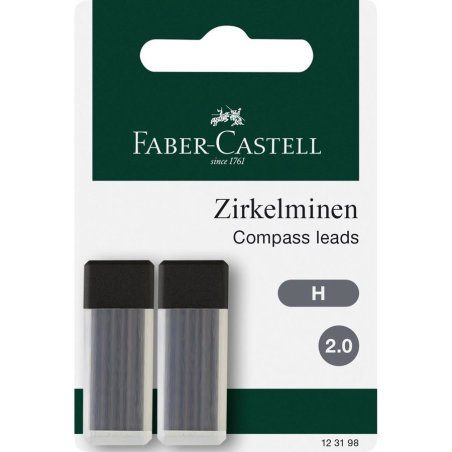 Faber-Castell 123198 lead refill H Grey