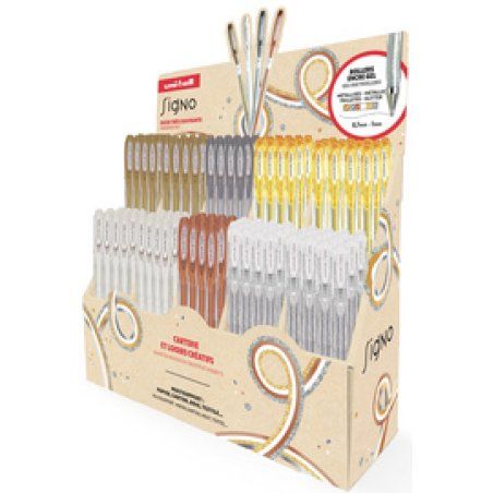 uni-ball Stylo encre gel SIGNO UM120GSW/10D 003, présentoir