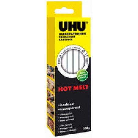 UHU Pistolet à colle HOT MELT STARTER KIT, noir/orange