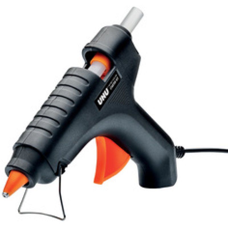UHU Pistolet à colle HOT MELT STARTER KIT, noir/orange