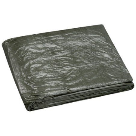 WESTEX Bâche toile avec oeillets, 3 x 4 m, vert, 75 g