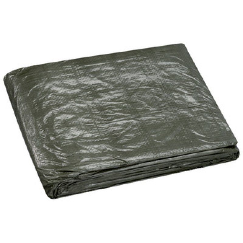 WESTEX Bâche toile avec oeillets, 4 x 6 m, vert, 75 g