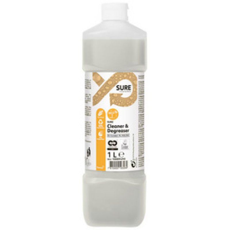 SURE Dégraissant "Cleaner & Degreaser", 5 litres