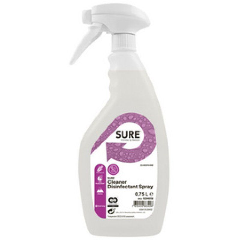 SURE Nettoyant désinfectant "Cleaner Disinfectant", 750 ml