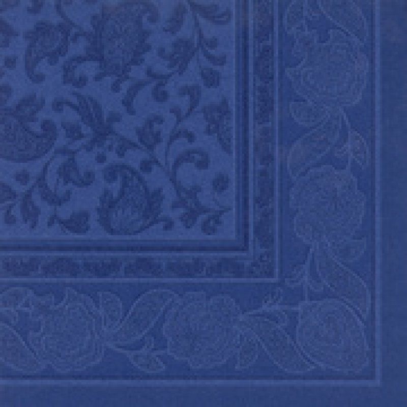 PAPSTAR Serviette "ROYAL Collection Ornaments" bleu arctique