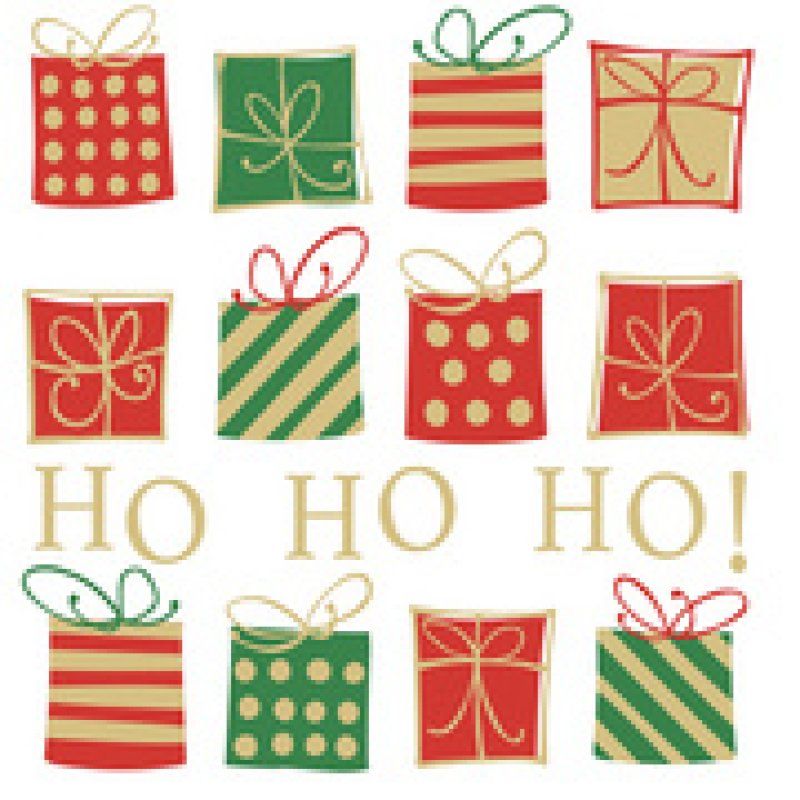 PAPSTAR Serviette à motif de Noël "Snowflakes"