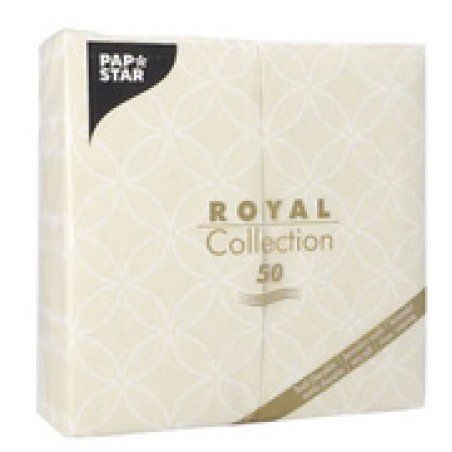 PAPSTAR Serviette Bistro "ROYAL Collection Circle Flowers"