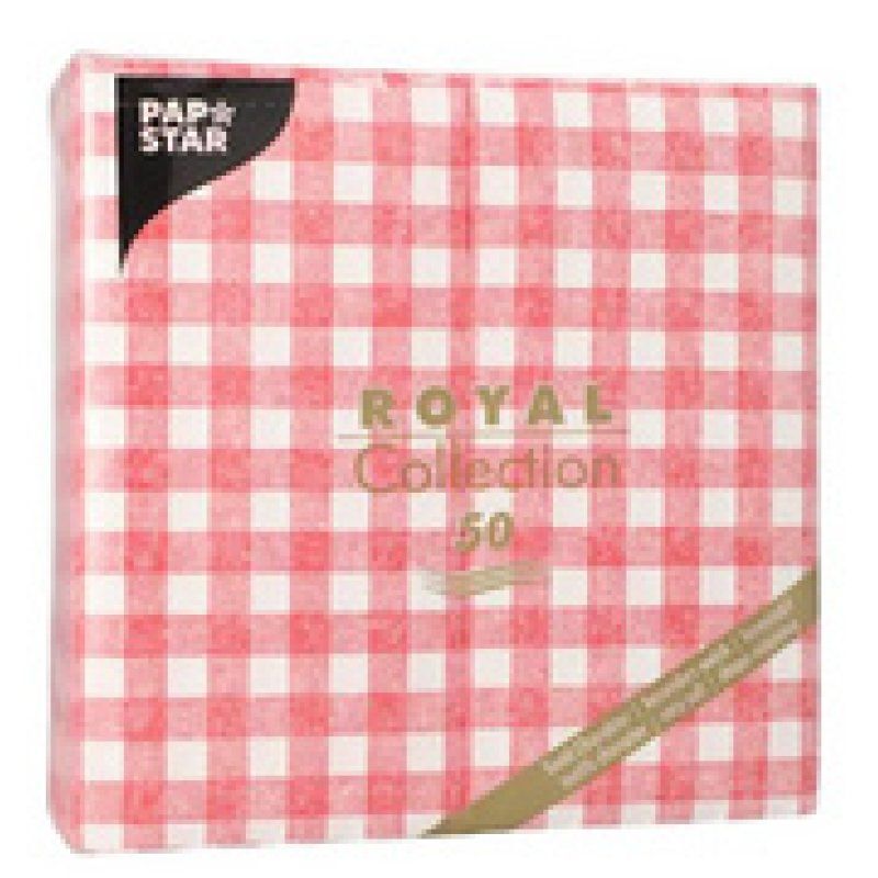 PAPSTAR Serviette Bistro "ROYAL Collection Vichy Karo"