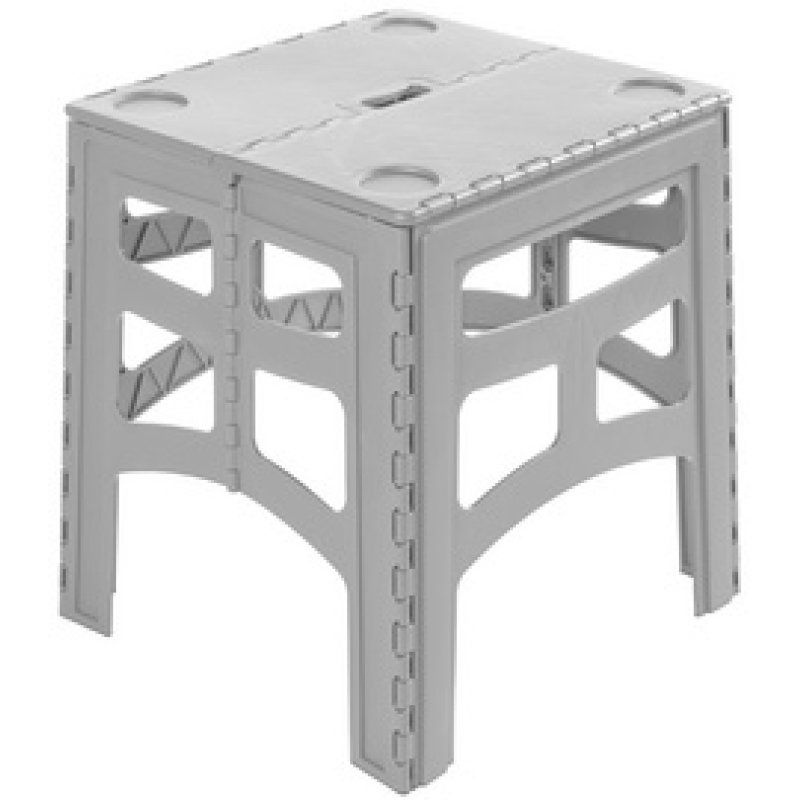 keeeper Table de camping pliante "timo", M, nordic-grey