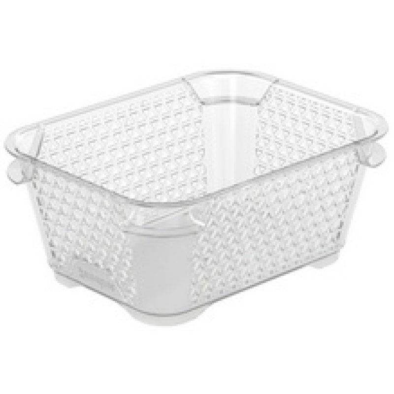 keeeper Corbeille de rangement "mirko", A7, crystal-grey