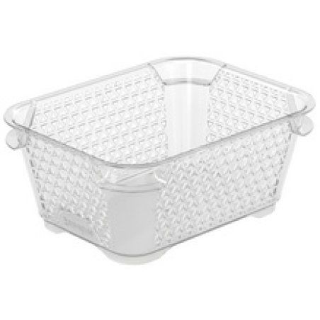 keeeper Corbeille de rangement "mirko", A7, crystal-grey