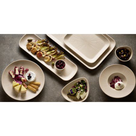 APS Assiette plate NERO, diamètre: 210 mm, sable