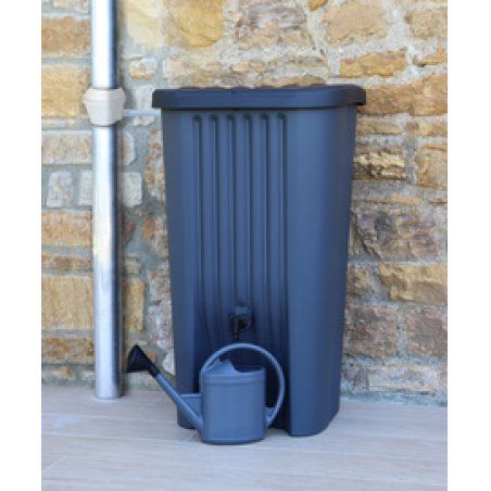 EDA Citerne pour eau de pluie RECUP DECO, 150 L, anthracite