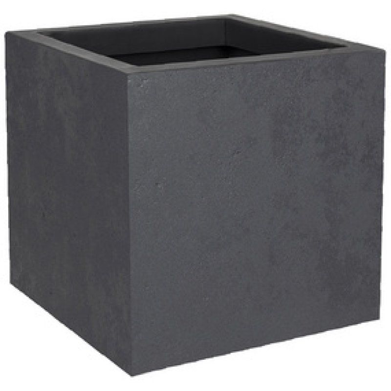 EDA Bac à plantes BASALT UP, cubique, 295 mm, vert amande
