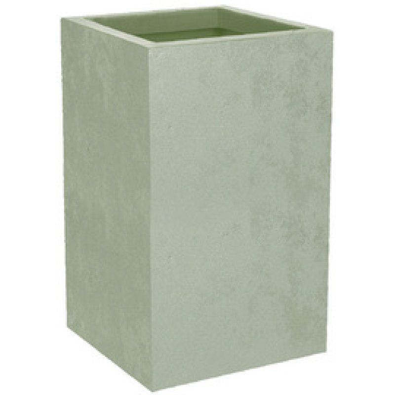 EDA Bac à plantes BASALT UP, colonne, (H)495 mm, vert amande
