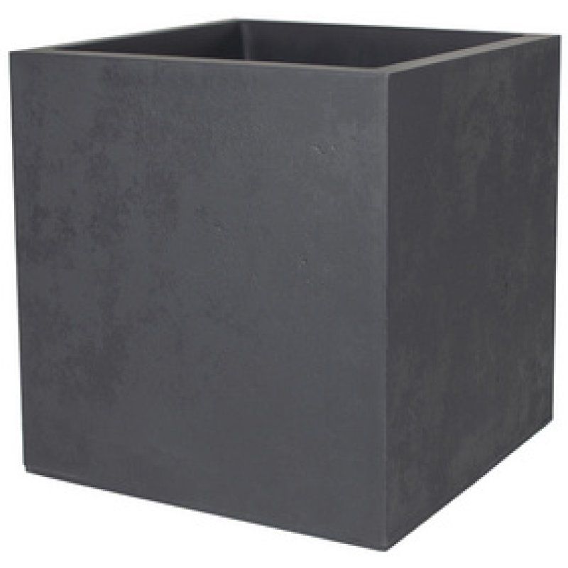 EDA Bac à plantes BASALT double paroi, 395 mm, vert amande