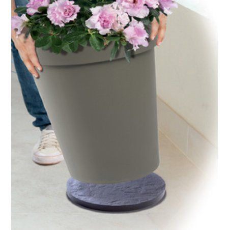 EDA Roule-pot, 6 roulettes, aspect pierre