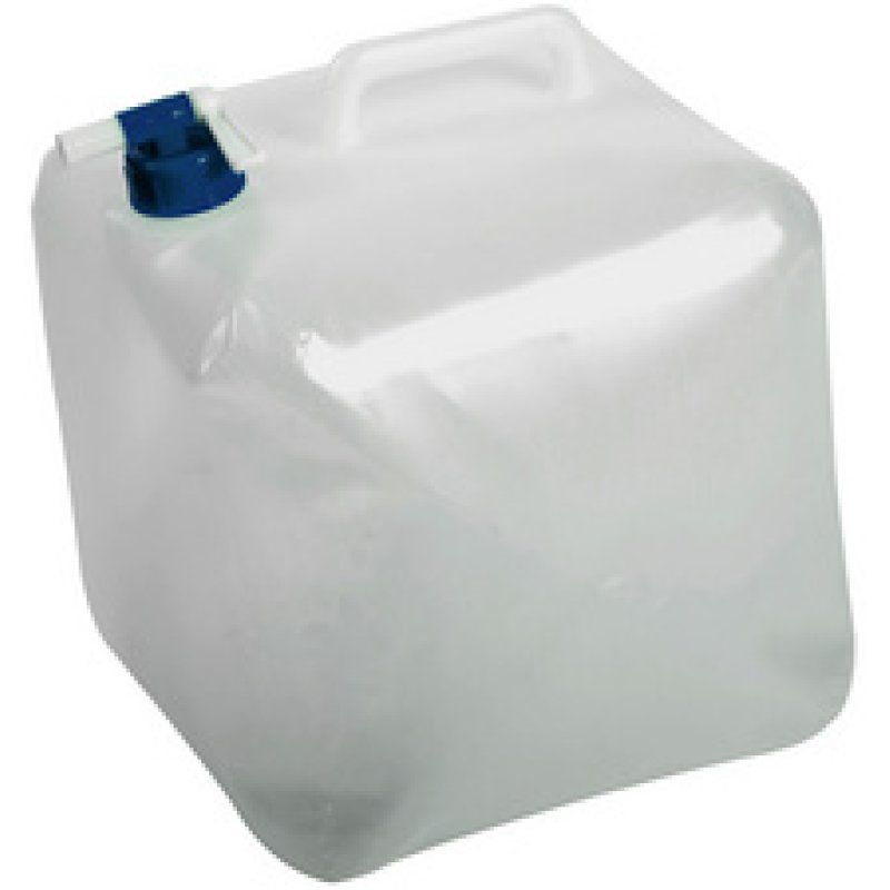 EDA Jerrican pour eau avec robinet, 15 litres, pliable