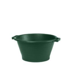 EDA Seau universel, rond, 75 litres, plastique, vert