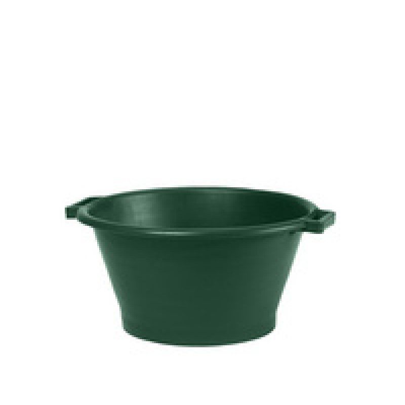 EDA Seau universel, rond, 30 litres, plastique, vert