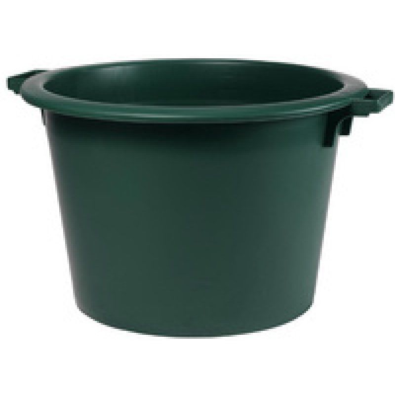 EDA Seau universel, rond, 30 litres, plastique, vert