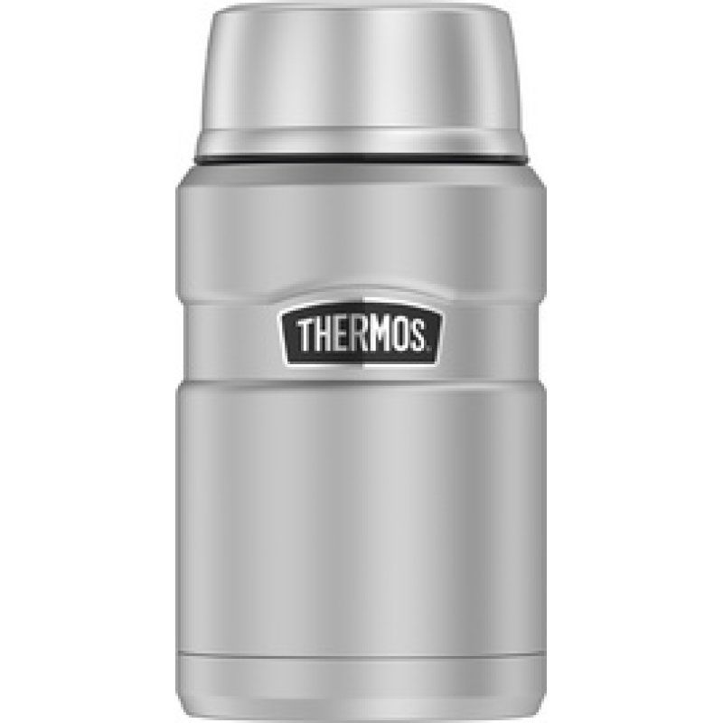 THERMOS Récipient alimentaire STAINLESS KING, 0,71 l, noir