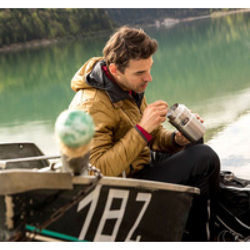 THERMOS Récipient alimentaire STAINLESS KING, 0,71 l, noir