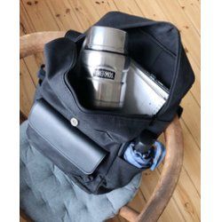 THERMOS Bouteille isotherme STAINLESS KING, 0,47 l, gris