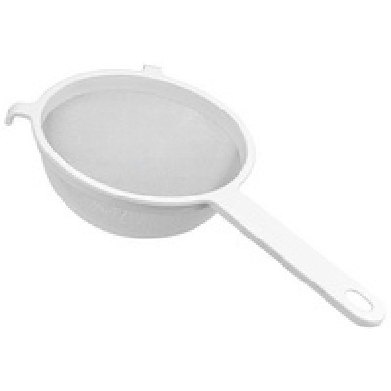 metaltex Passoire en plastique, fin, diamètre: 100 mm, blanc