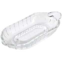 metaltex Râpe de cuisine / à pommes, en verre, transparent