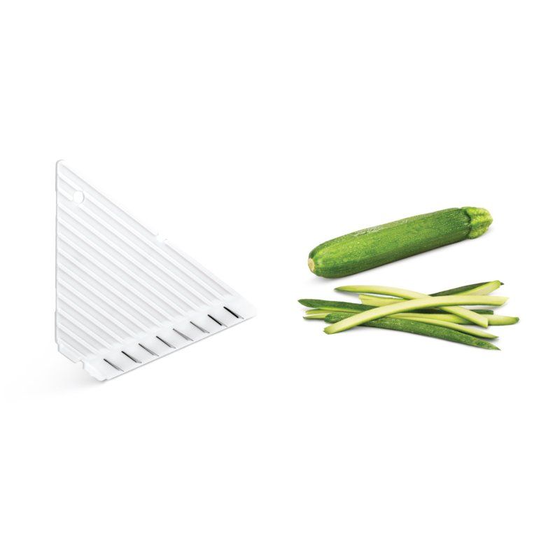 Metaltex 19.45.75 trancheuse Manuel Acier inoxydable, Blanc Synthétique ABS