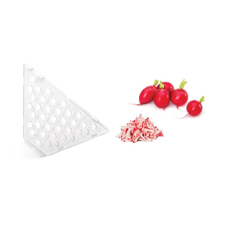Metaltex 19.45.75 slicer Manual Stainless steel, White ABS synthetics
