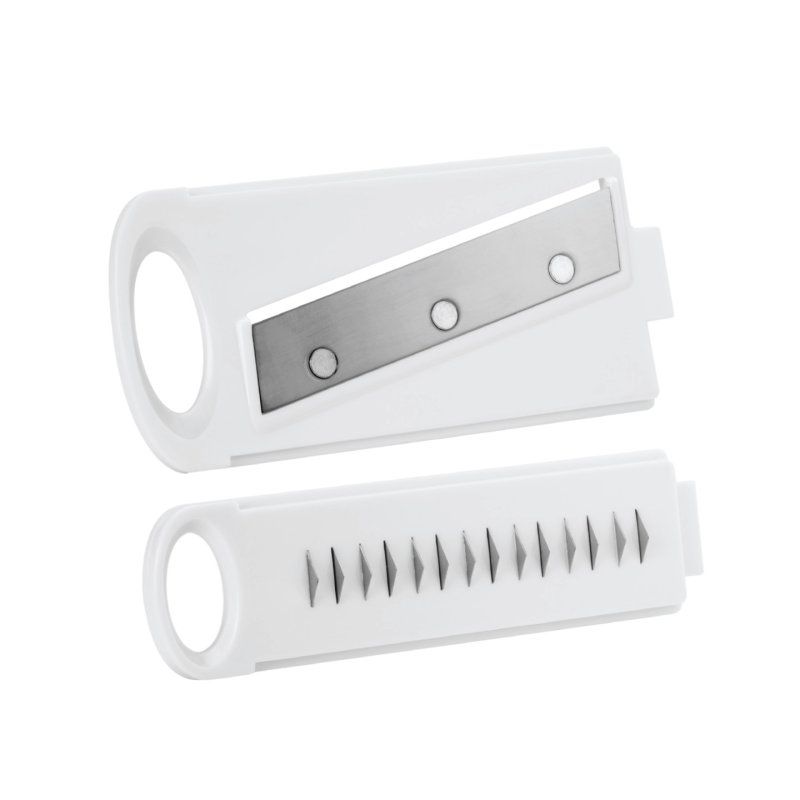 metaltex Mandoline multi-usage Mandolino, 5 râpes, blanc