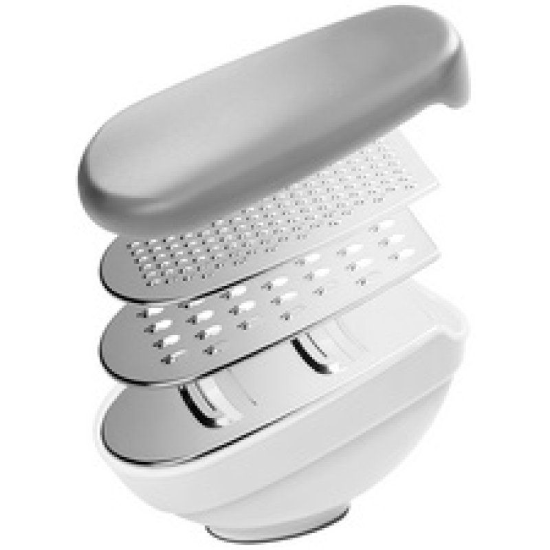 metaltex Mandoline universelle Trio-Box, 3 inserts