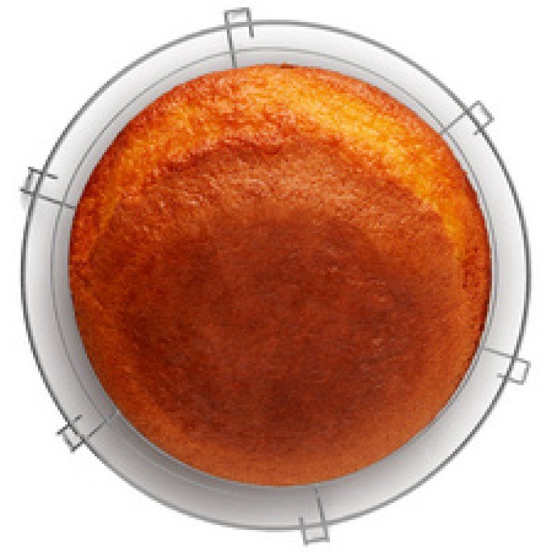 metaltex Volette à pâtisserie, diamètre: 320 mm, gris