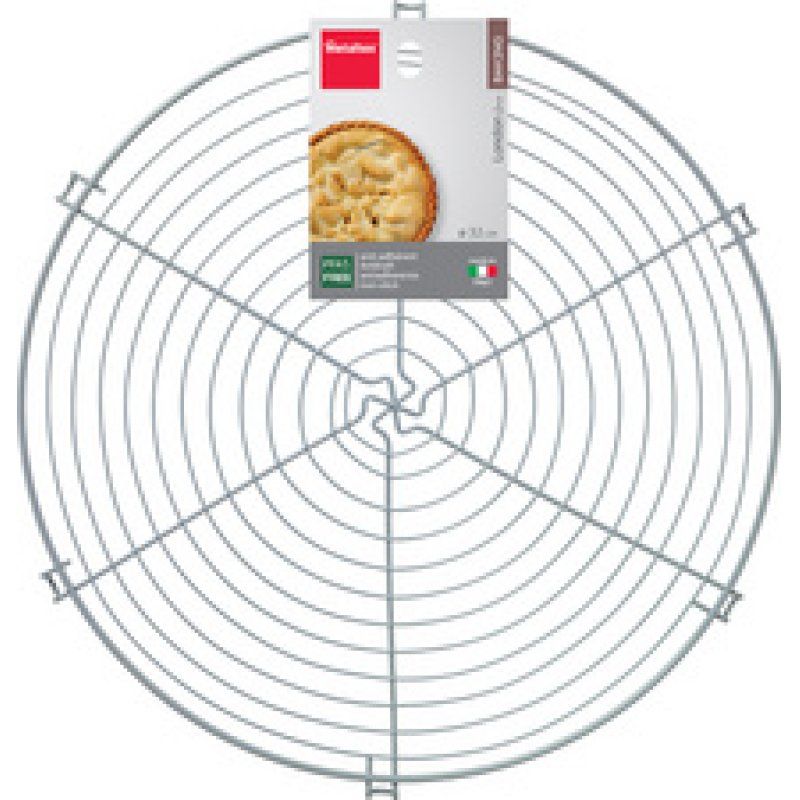 metaltex Volette à pâtisserie, diamètre: 320 mm, gris