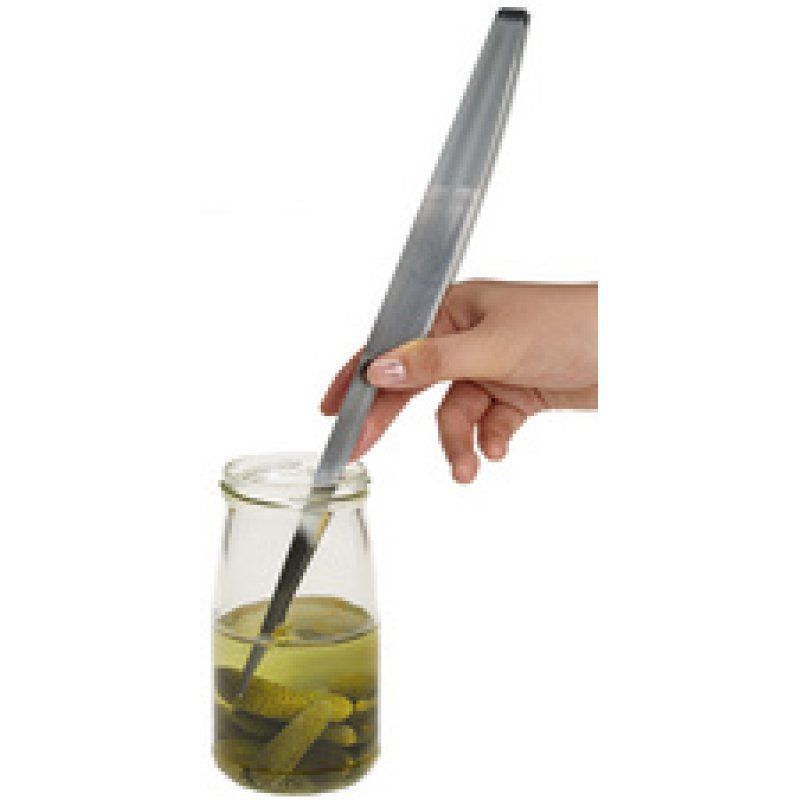 metaltex Pince de cuisine fine, inox, longueur: 300 mm