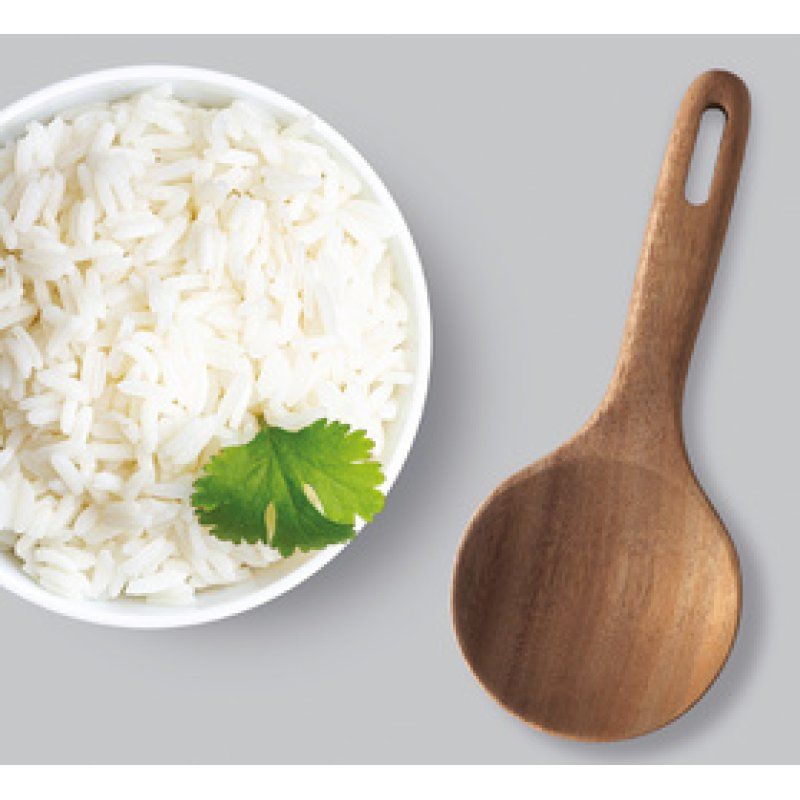 metaltex Cuillère à riz Acacia Line, bois d'acacia