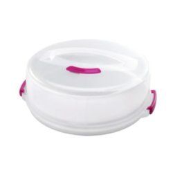 metaltex Cloche à gâteau ajustable et transportable