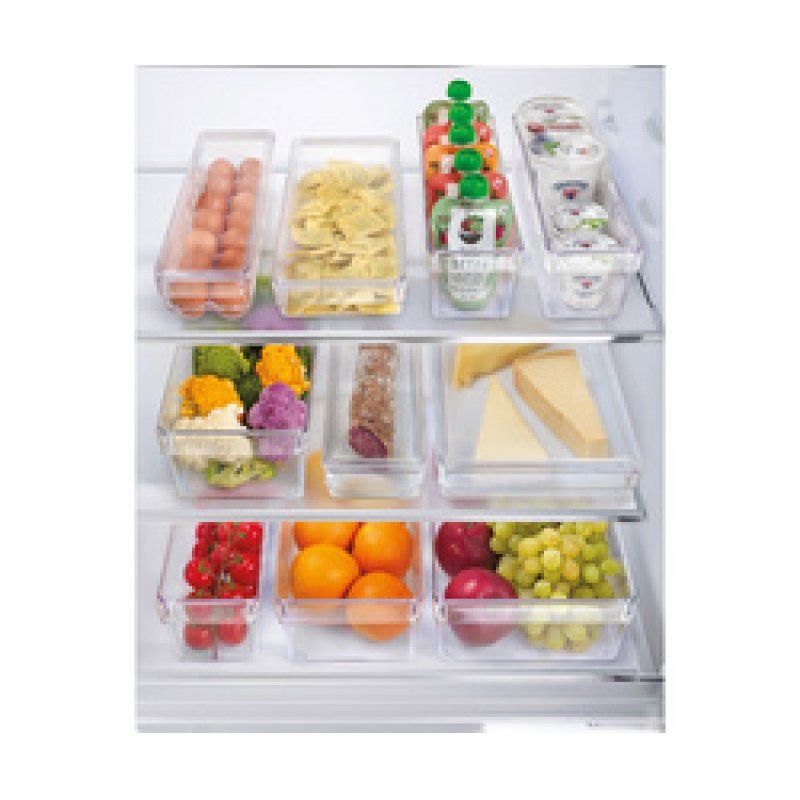 metaltex Organiseur Frigo-System, moyen, transparent