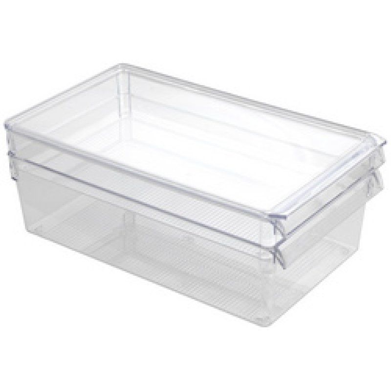 metaltex Organiseur Frigo-System, moyen, avec couvercle