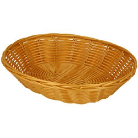 metaltex Corbeille à pain, ovale, plastique, beige