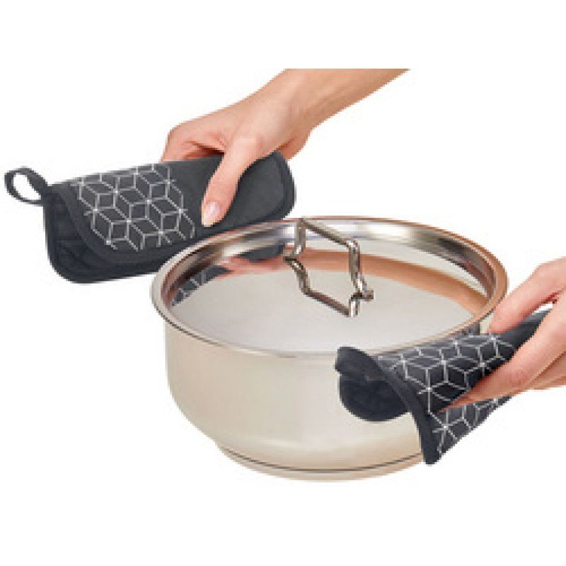 metaltex Manique, set de 2, noir/blanc