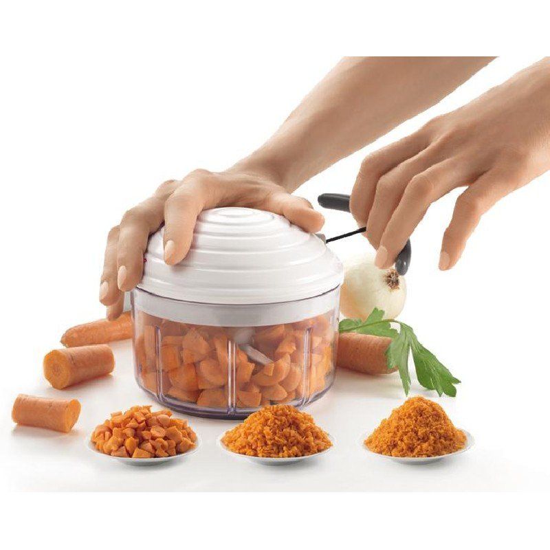 Metaltex 8002522516801 manual food chopper Transparent, White