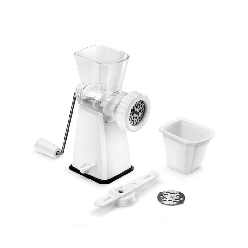 metaltex Hachoir Tartare, plastique/inox, blanc