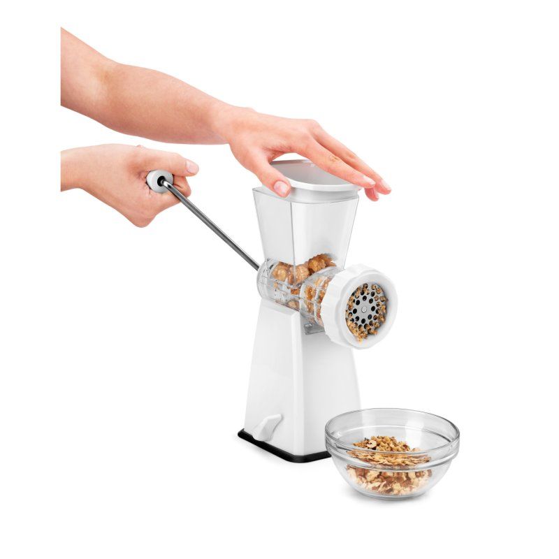 metaltex Hachoir Tartare, plastique/inox, blanc