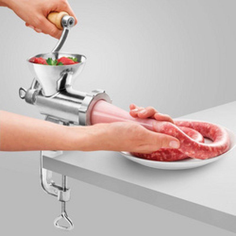 metaltex Hachoir à viande Jack 8, aluminium, argent