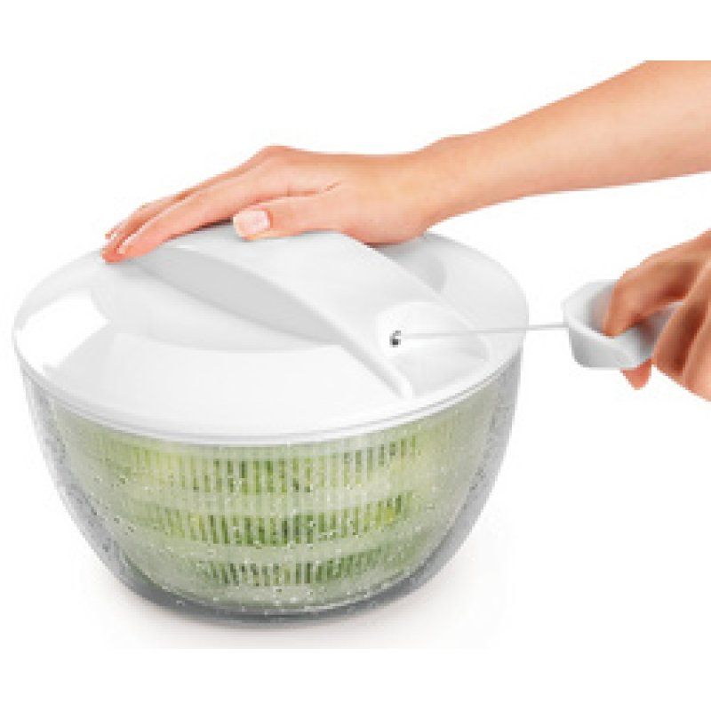 metaltex Essoreuse à salade Turbo, avec cordon, blanc